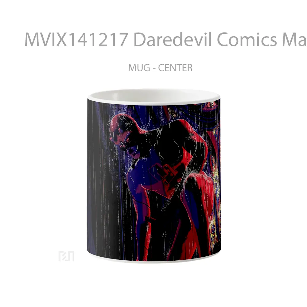 Mug Daredevil Comics Marve Gelas Keramik Unik