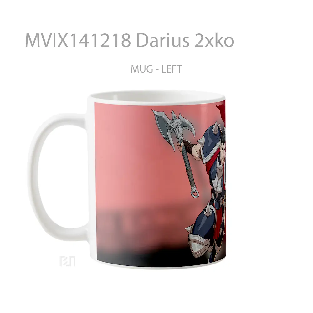 Mug Darius 2Xko Gelas Keramik Unik - All-side / Desain