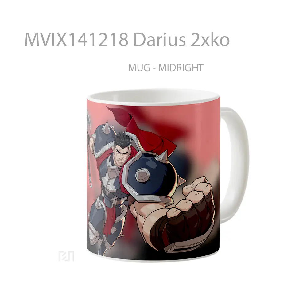 Mug Darius 2Xko Gelas Keramik Unik - All-side / Desain