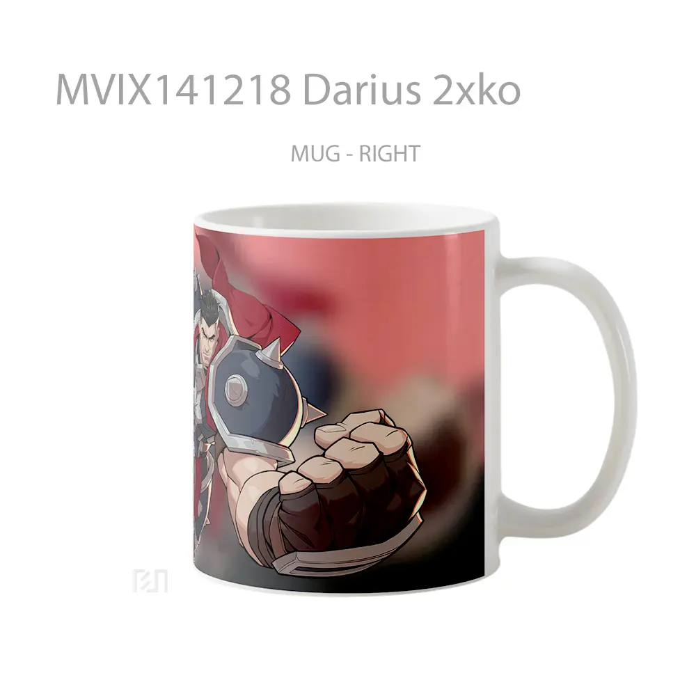 Mug Darius 2Xko Gelas Keramik Unik - All-side / Desain