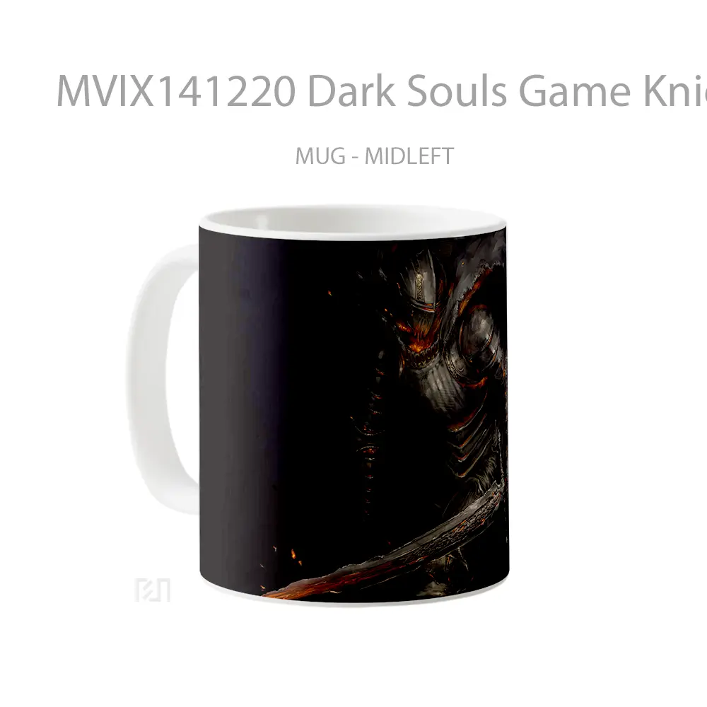 Mug Dark Souls Game Knight Cangkir Gamer - All-side / Desain
