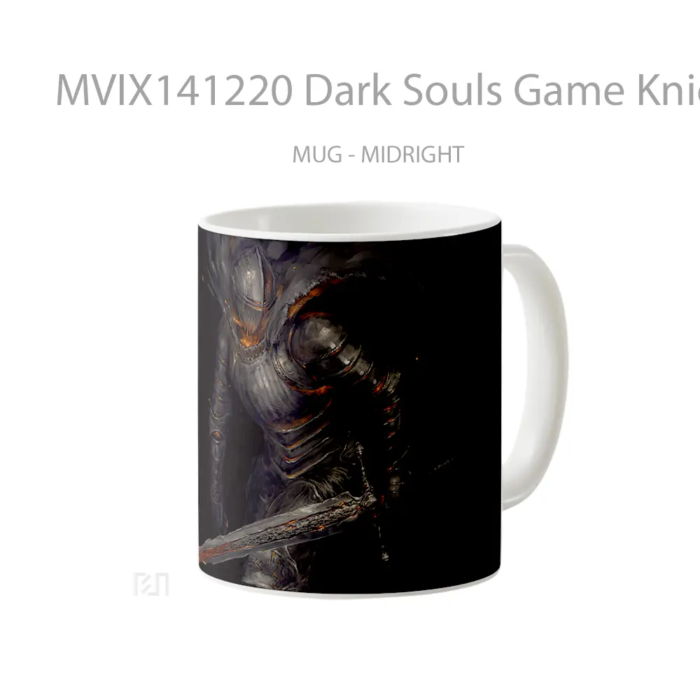Mug Dark Souls Game Knight Cangkir Gamer - All-side / Desain