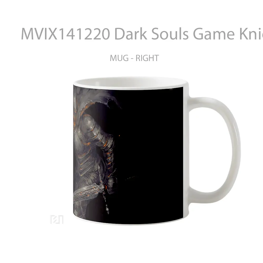 Mug Dark Souls Game Knight Cangkir Gamer - All-side / Desain