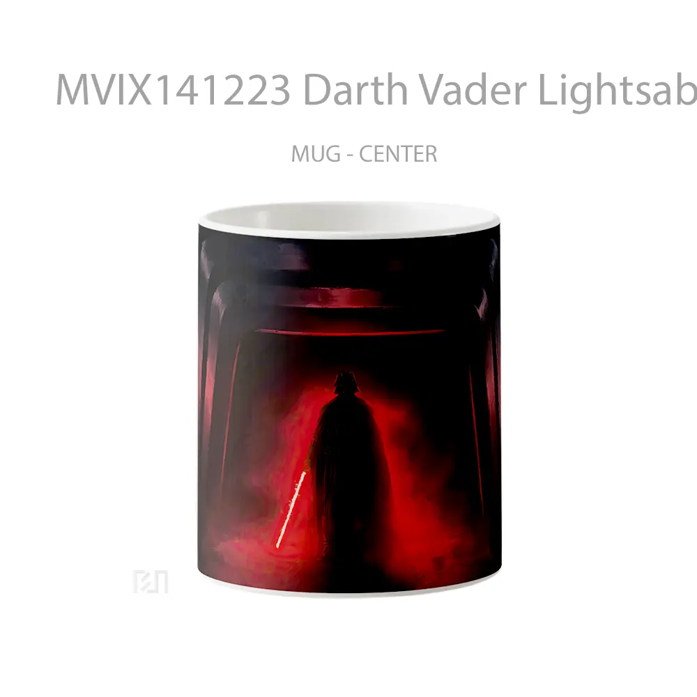Mug Darth Vader Lightsaber Star War Gelas Keramik Unik