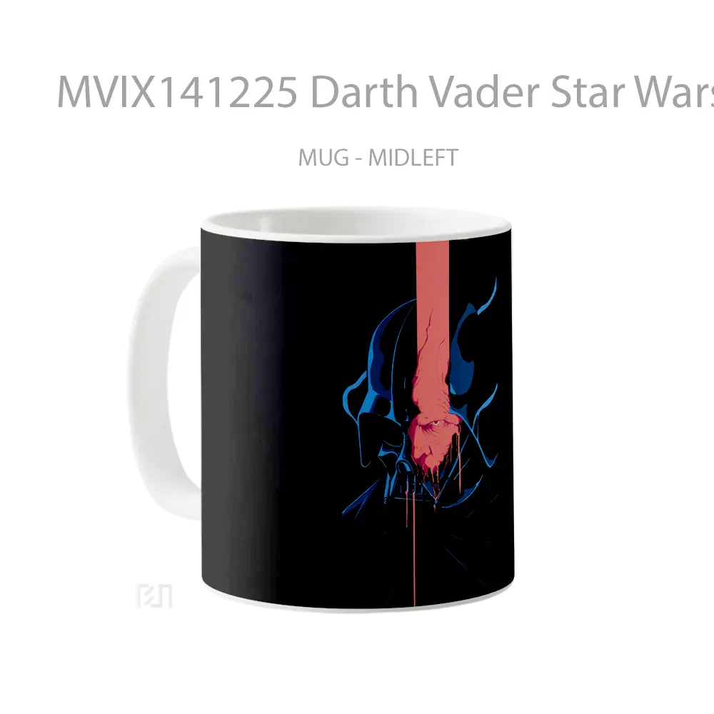 Mug Darth Vader Star Wars Gelas Keramik Unik - All-side / Desain