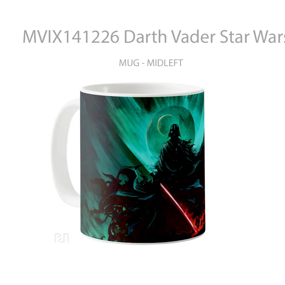 Mug Darth Vader Star Wars Gelas Keramik Unik - All-side / Desain