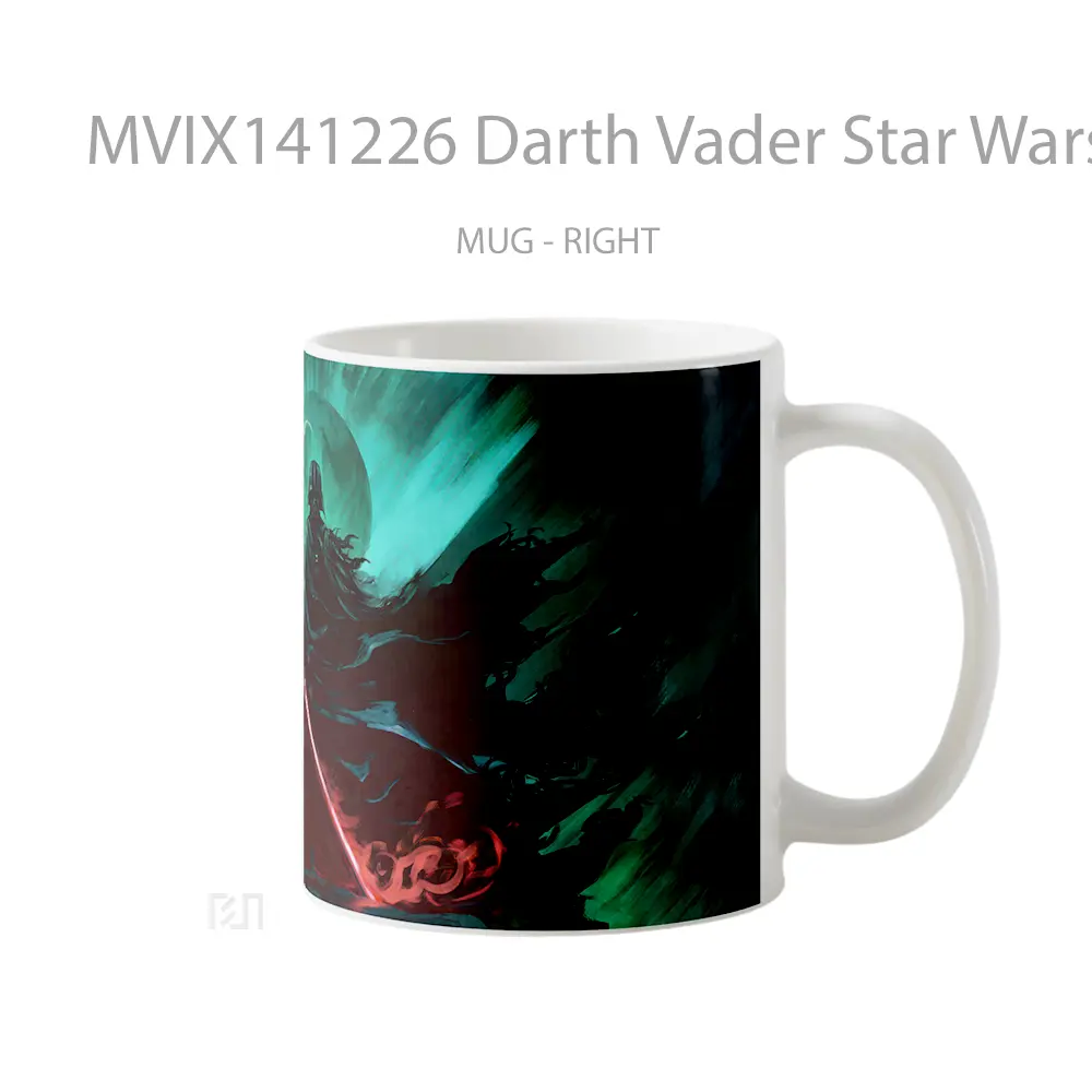 Mug Darth Vader Star Wars Gelas Keramik Unik - All-side / Desain