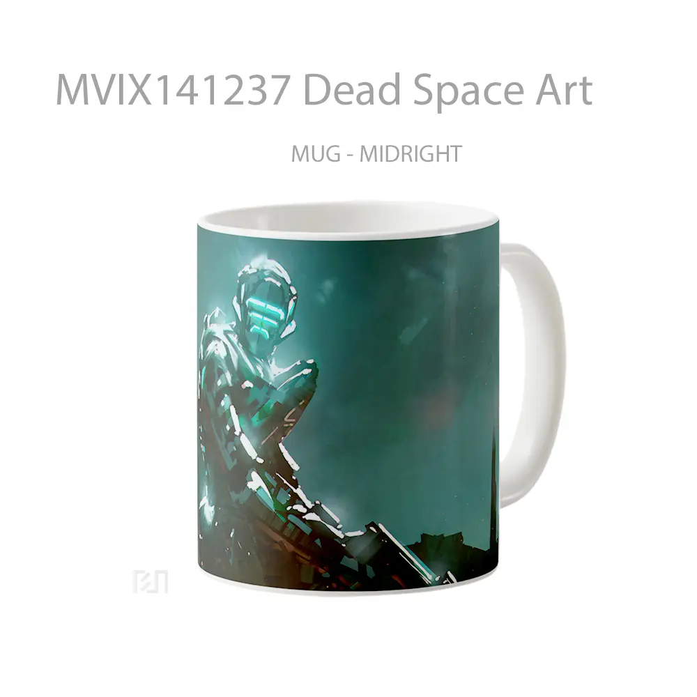 Mug Dead Space Art Gelas Keramik Unik - All-side / Desain
