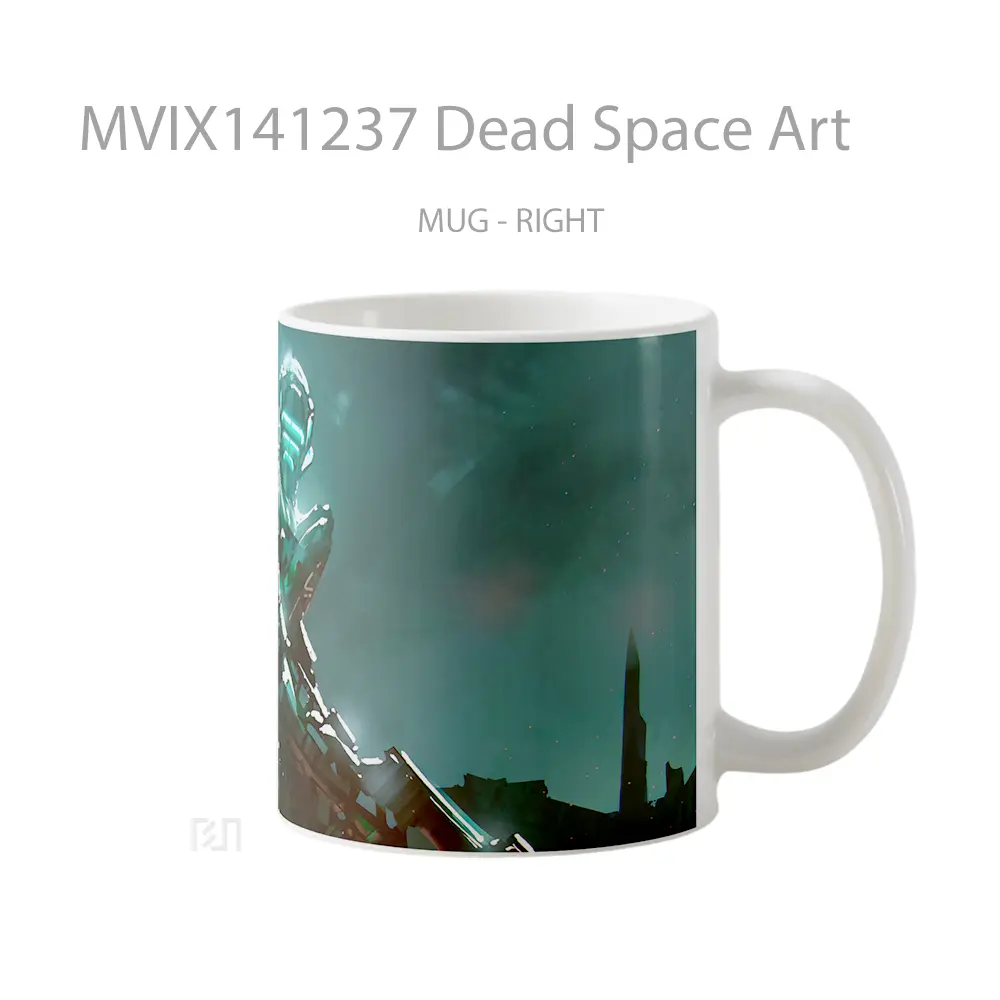 Mug Dead Space Art Gelas Keramik Unik - All-side / Desain