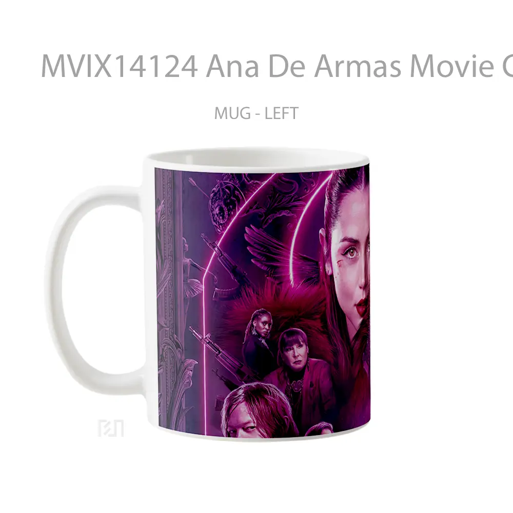 Mug Ana De Armas Movie Cast Ana De Armas Gelas Keramik Unik - All-side / Desain