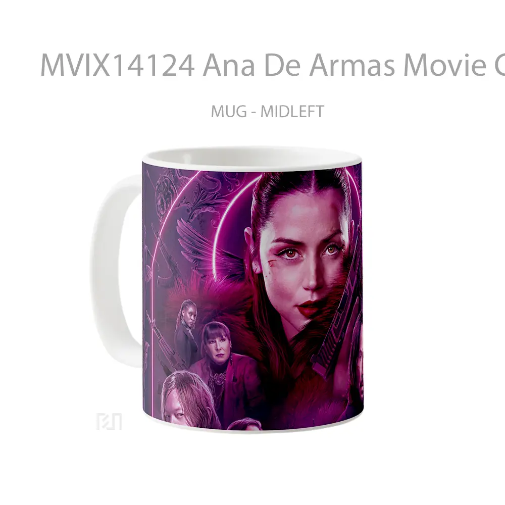 Mug Ana De Armas Movie Cast Ana De Armas Gelas Keramik Unik - All-side / Desain
