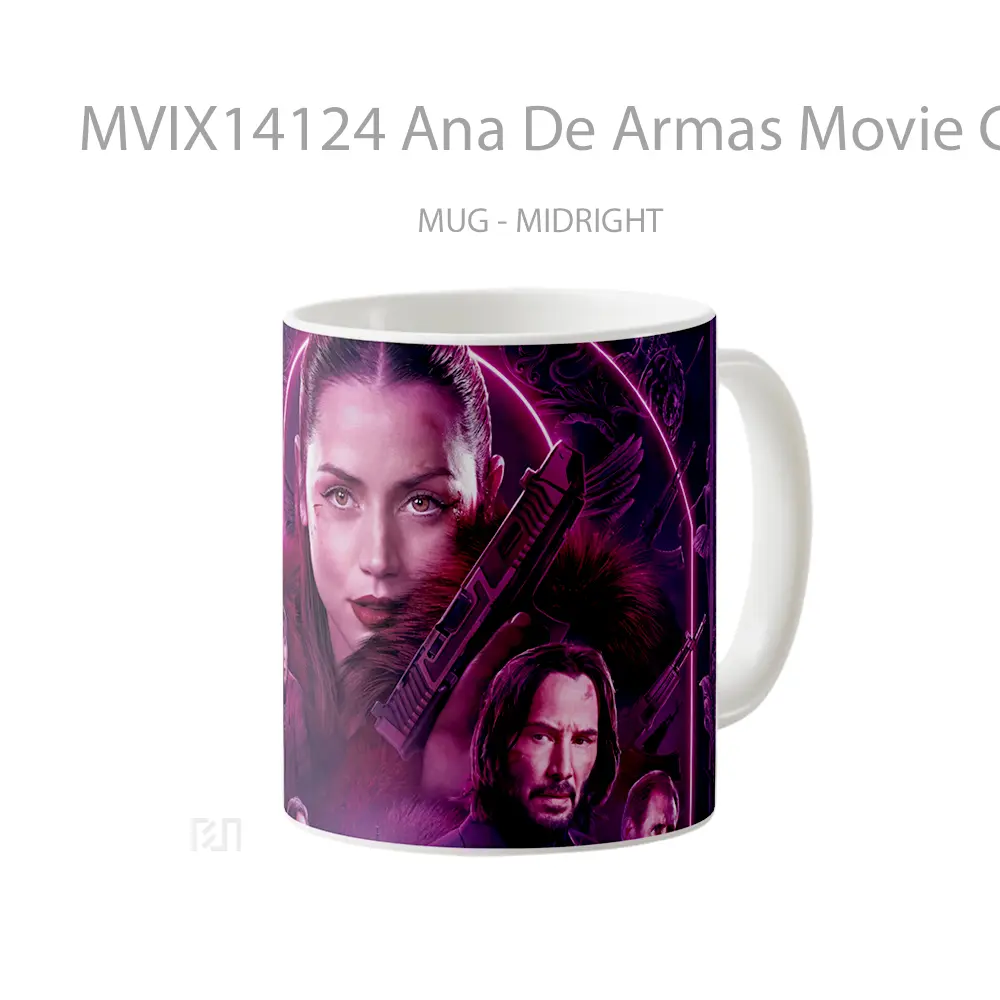 Mug Ana De Armas Movie Cast Ana De Armas Gelas Keramik Unik - All-side / Desain