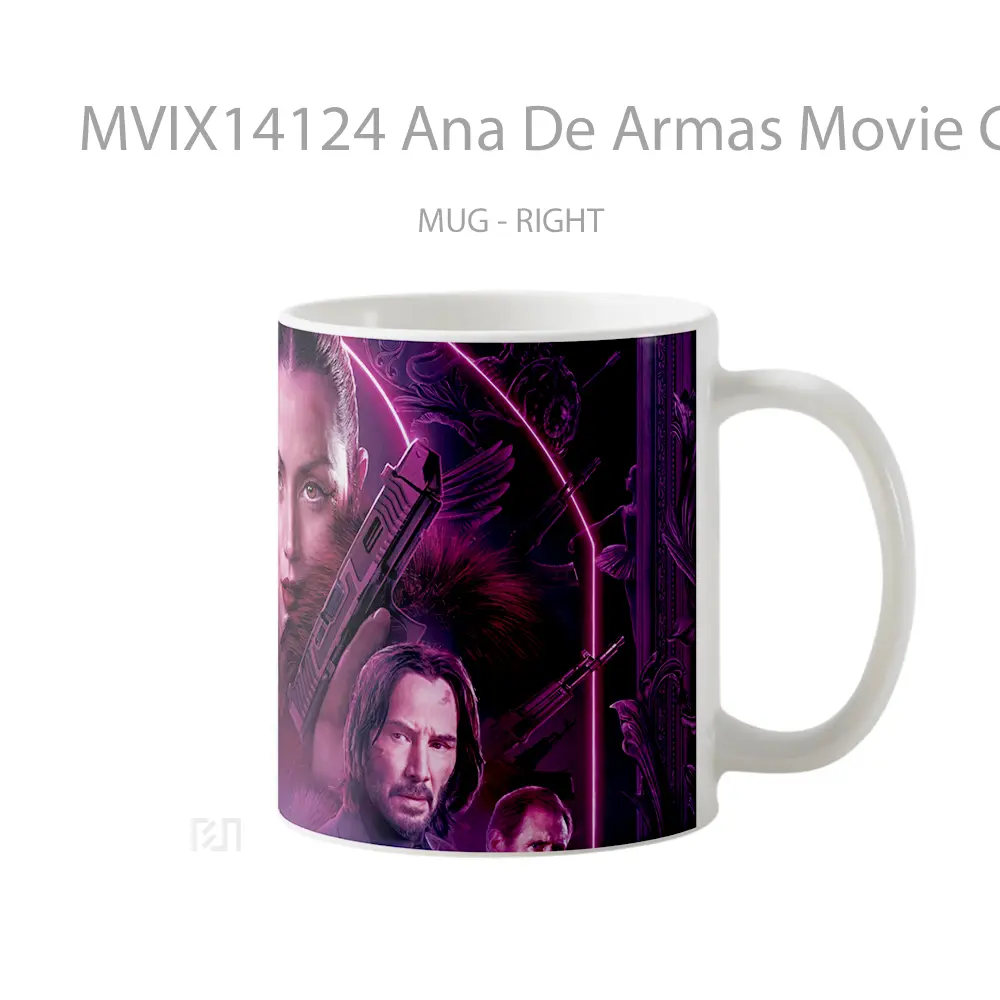Mug Ana De Armas Movie Cast Ana De Armas Gelas Keramik Unik - All-side / Desain