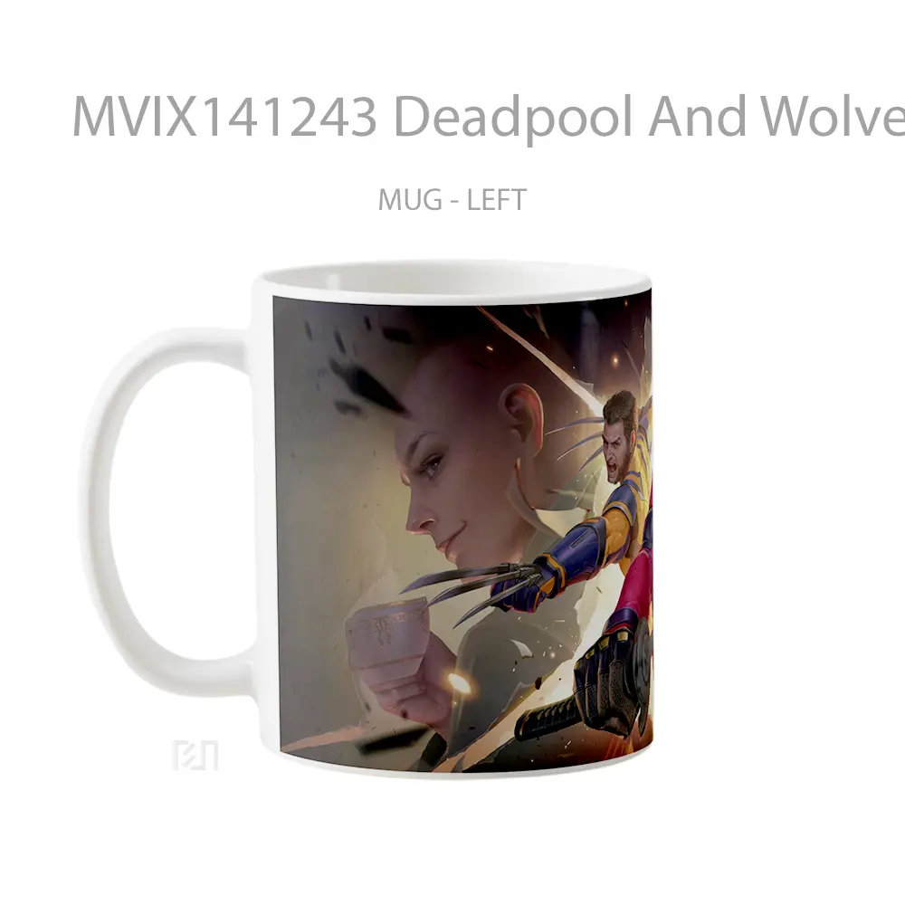 Mug Deadpool And Wolverine Cassandra Nova Gelas Keramik Unik - All-side / Desain