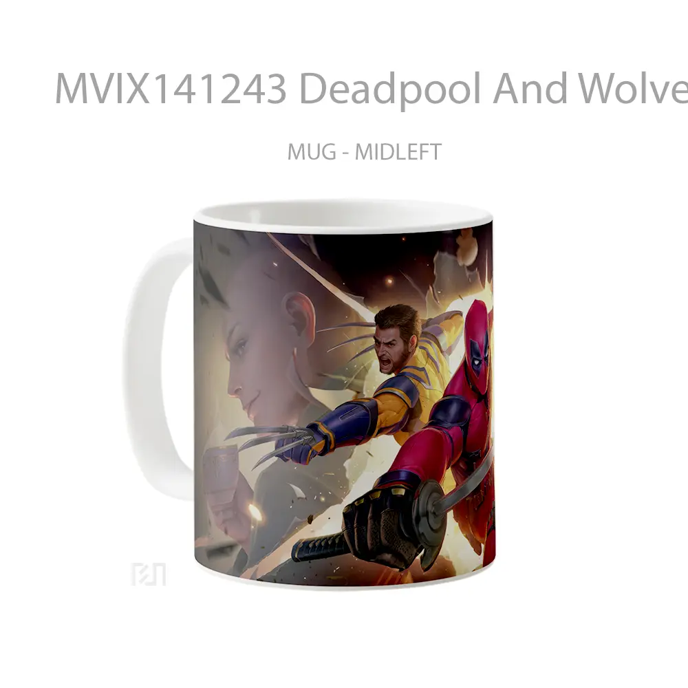 Mug Deadpool And Wolverine Cassandra Nova Gelas Keramik Unik - All-side / Desain