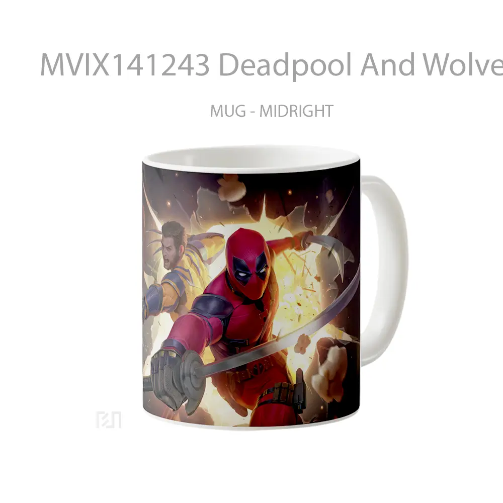 Mug Deadpool And Wolverine Cassandra Nova Gelas Keramik Unik - All-side / Desain