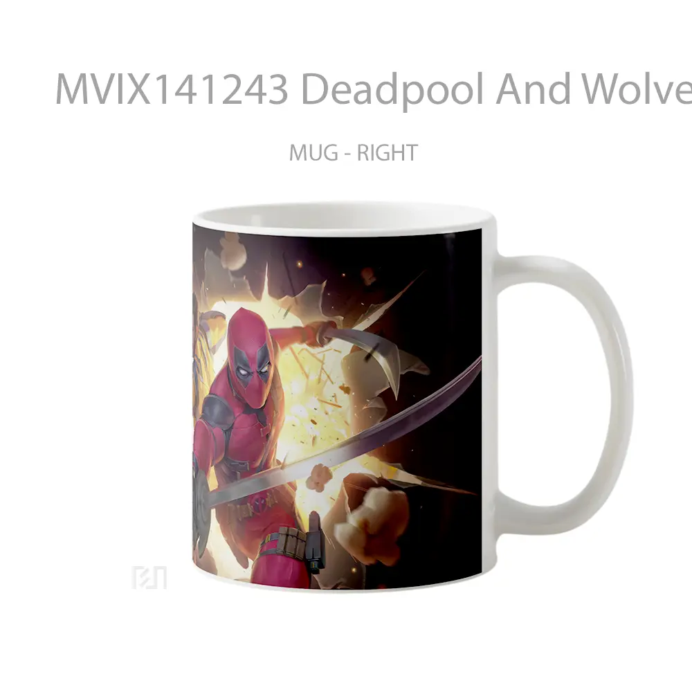 Mug Deadpool And Wolverine Cassandra Nova Gelas Keramik Unik - All-side / Desain
