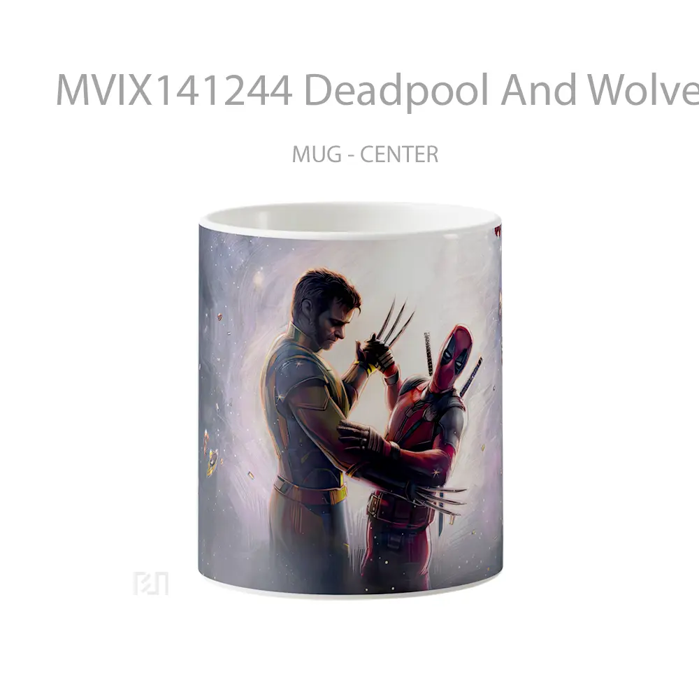 Mug Deadpool And Wolverine Dancing Gelas Keramik Unik