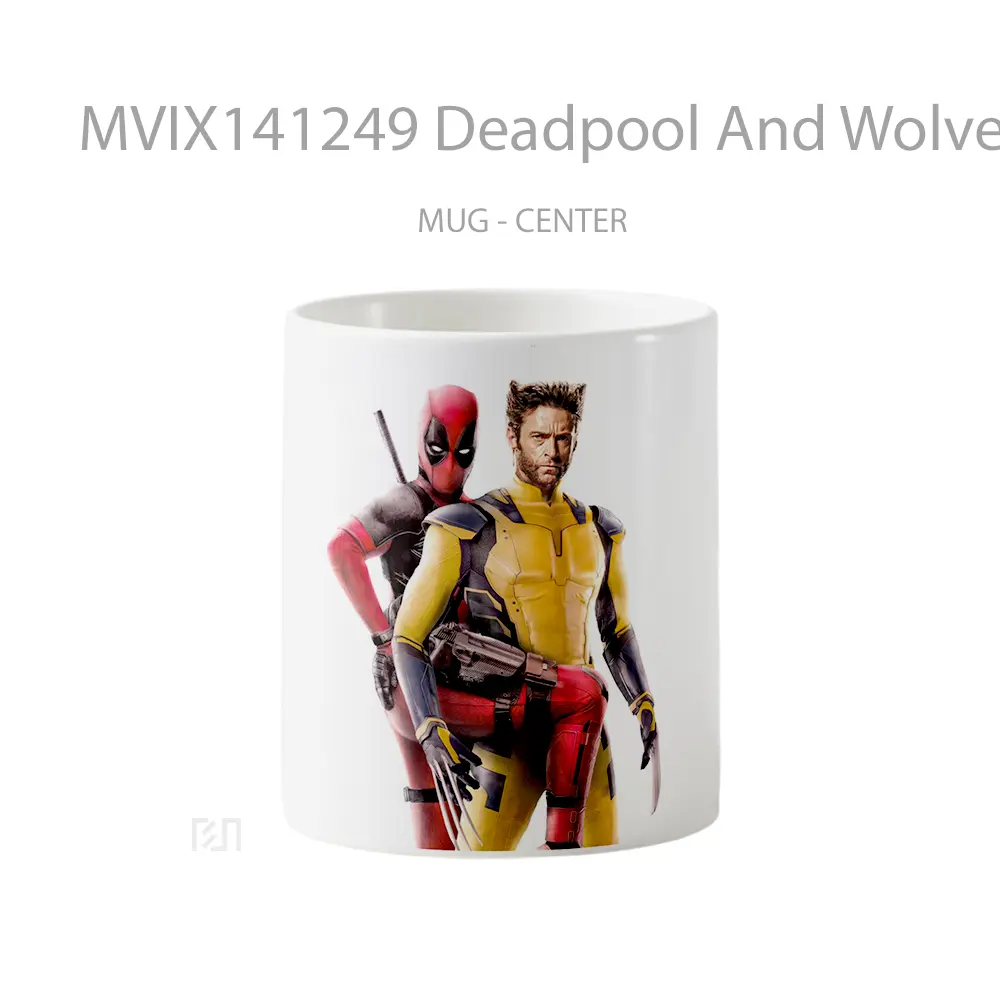 Mug Deadpool And Wolverine Movie Gelas Keramik Unik