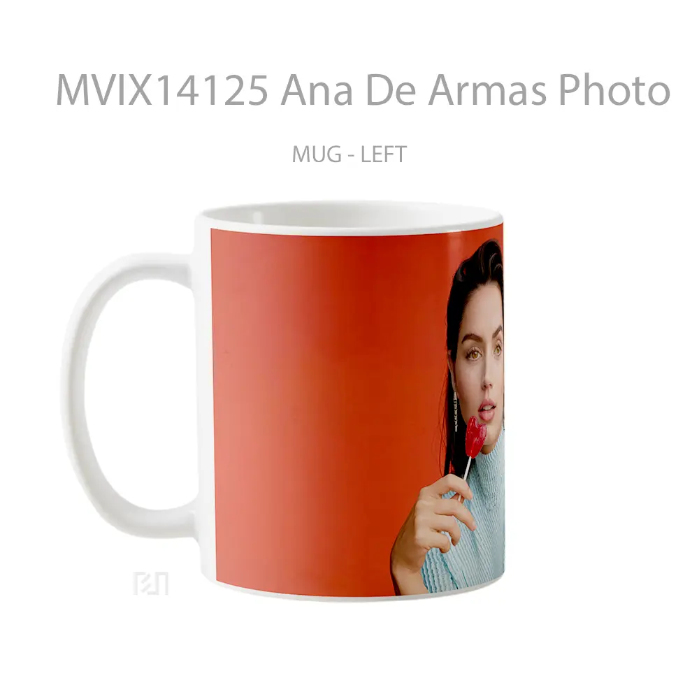 Mug Ana De Armas Photo Gelas Keramik Unik - All-side / Desain