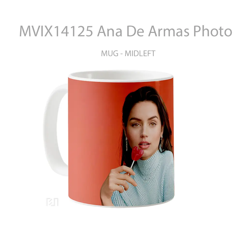 Mug Ana De Armas Photo Gelas Keramik Unik - All-side / Desain