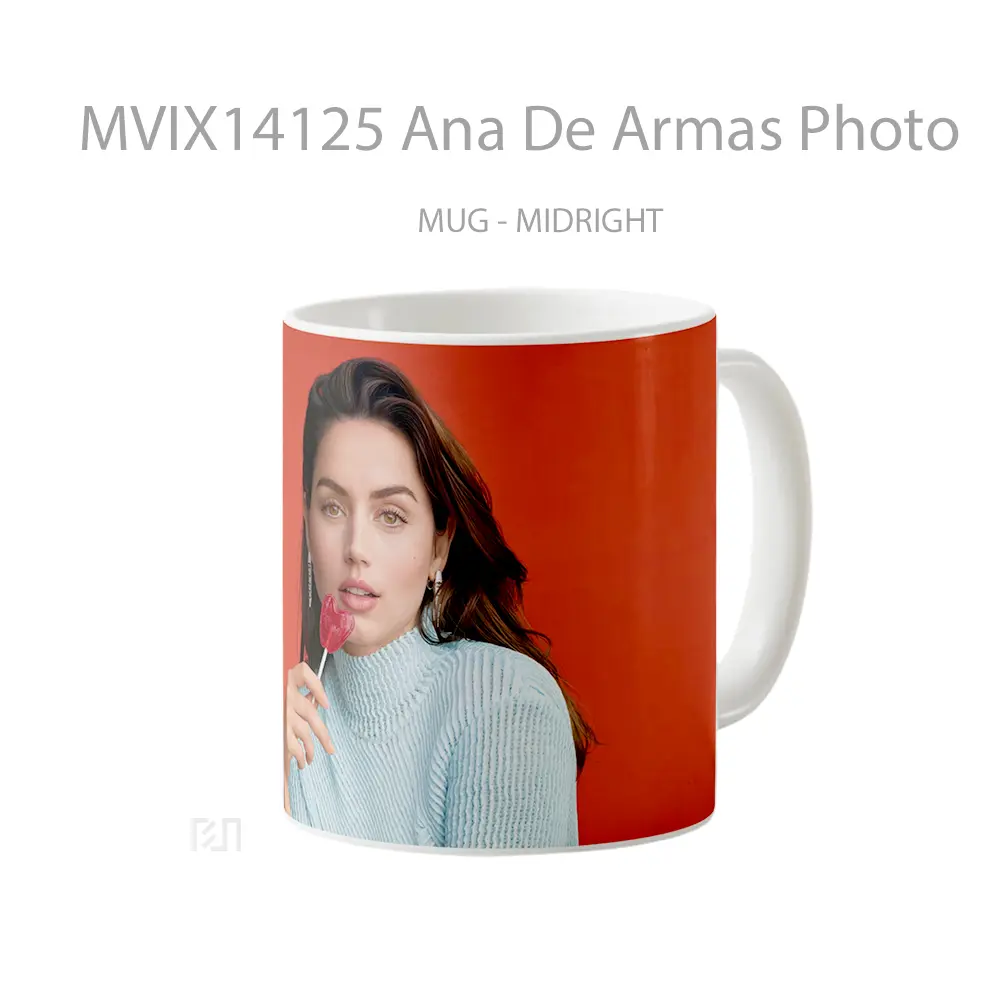 Mug Ana De Armas Photo Gelas Keramik Unik - All-side / Desain