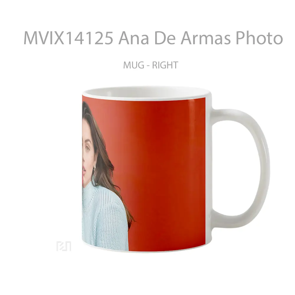 Mug Ana De Armas Photo Gelas Keramik Unik - All-side / Desain