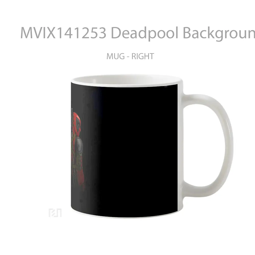 Mug Deadpool Backgroun Gelas Keramik Unik - All-side / Desain