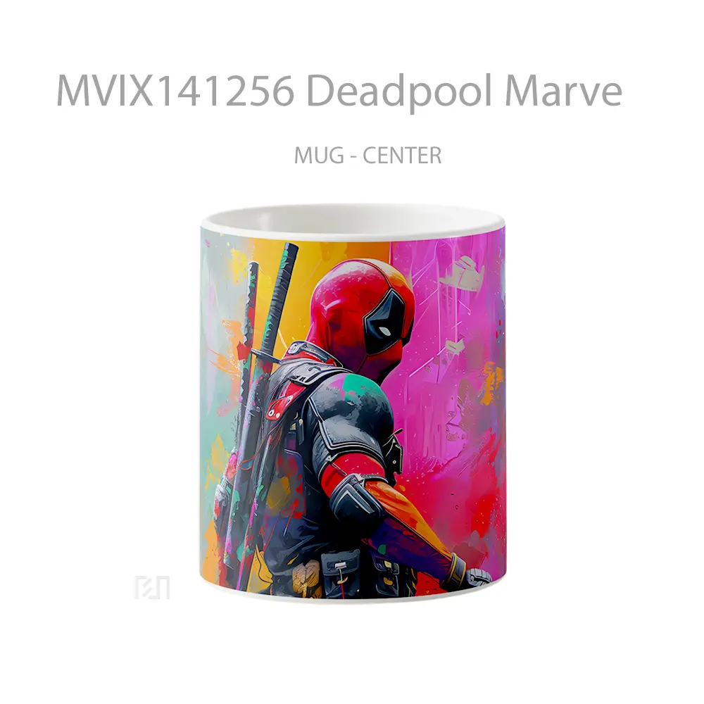 Mug Deadpool Marve Gelas Keramik Unik