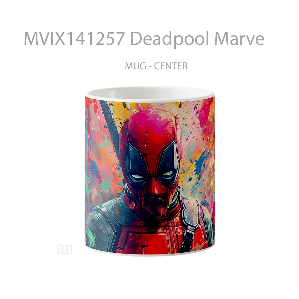 Mug Deadpool Marve Gelas Keramik Unik