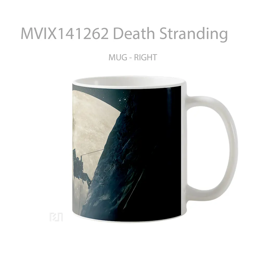 Mug Death Stranding Gelas Keramik Unik - All-side / Desain