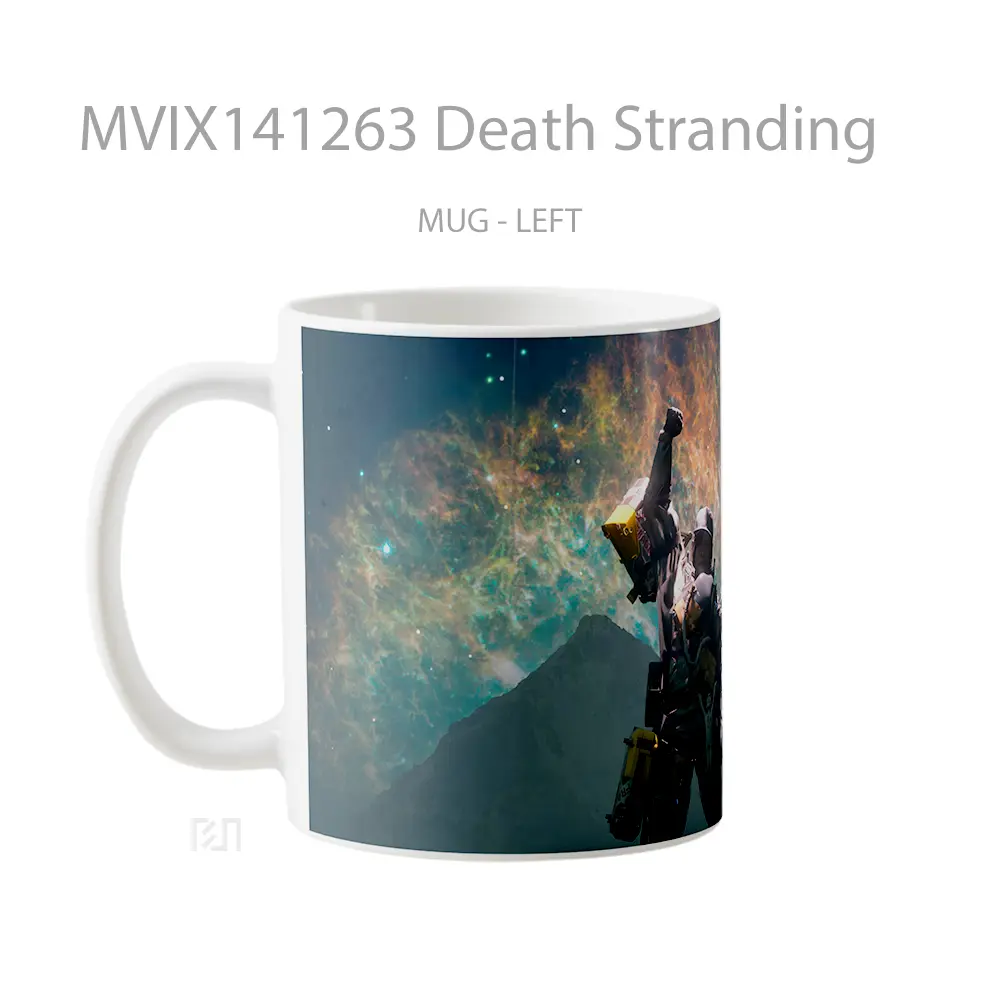 Mug Death Stranding Gelas Keramik Unik - All-side / Desain