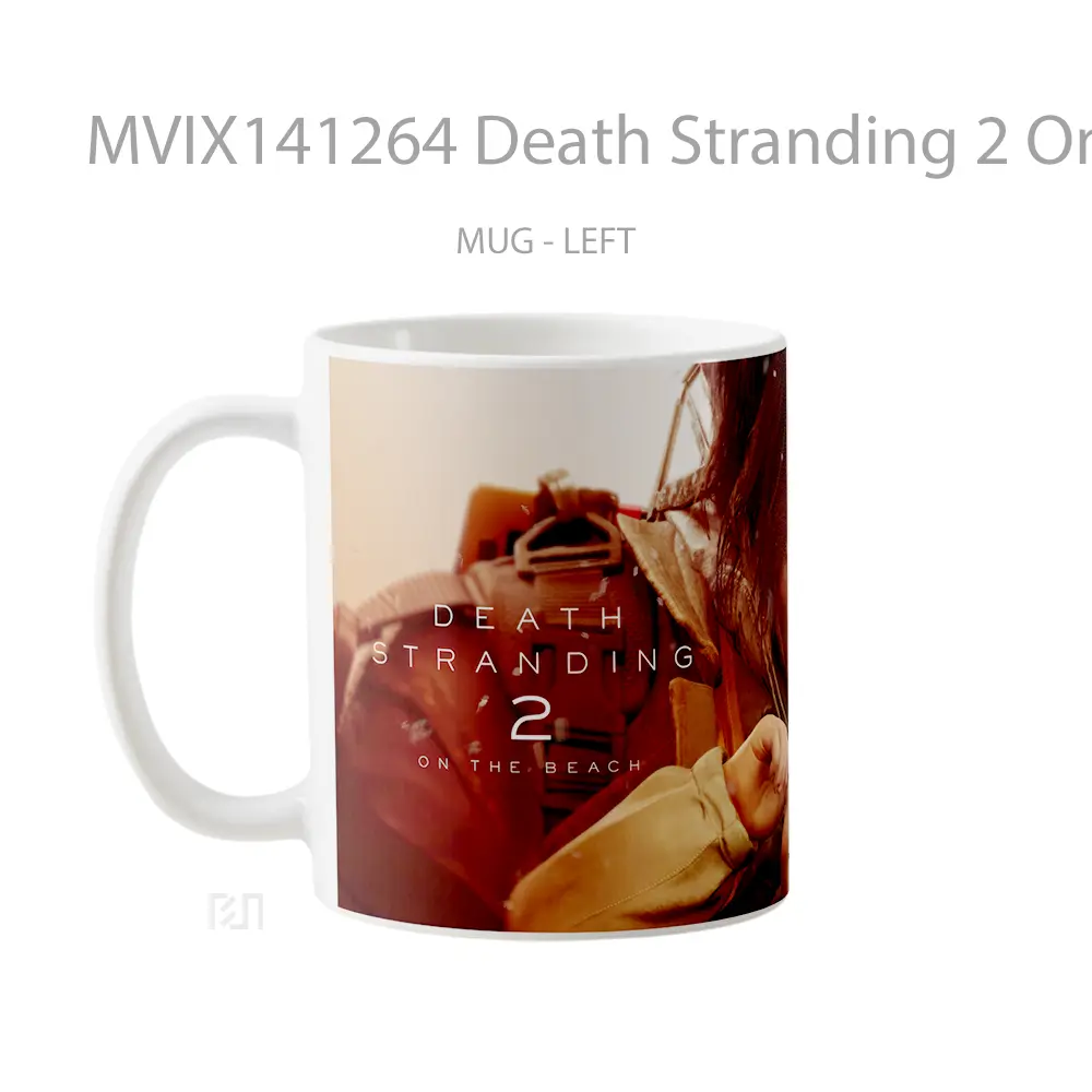 Mug Death Stranding 2 On The Beach Gelas Pemandangan Alam - All-side / Desain