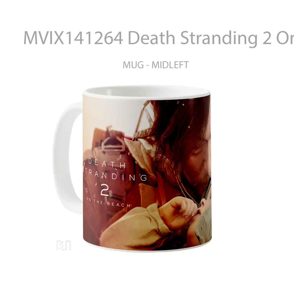Mug Death Stranding 2 On The Beach Gelas Pemandangan Alam - All-side / Desain