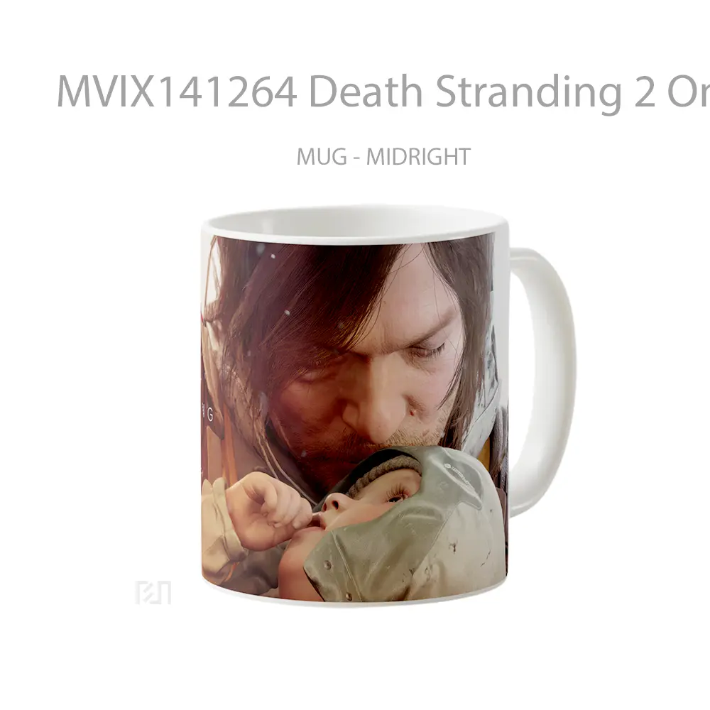 Mug Death Stranding 2 On The Beach Gelas Pemandangan Alam - All-side / Desain