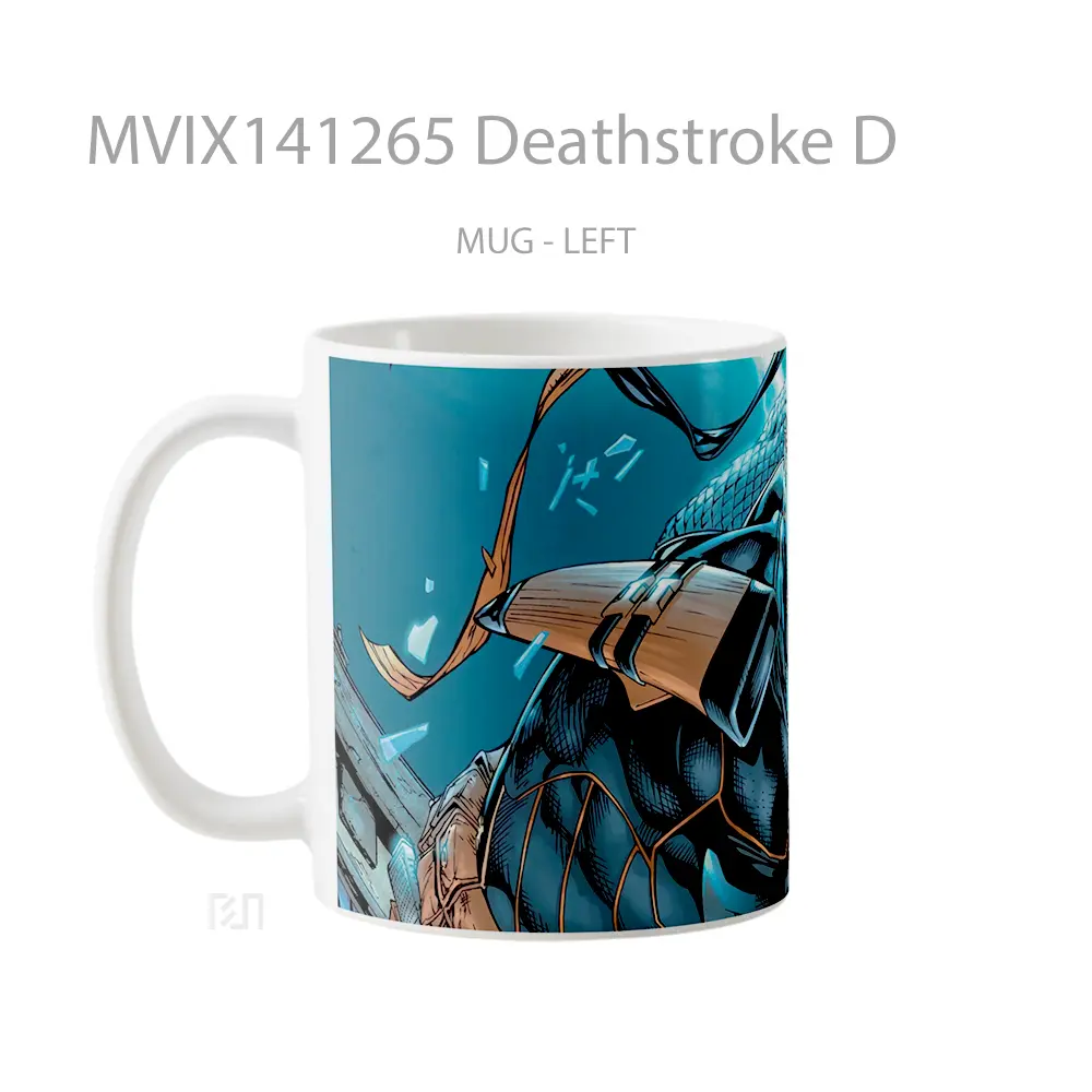 Mug Deathstroke D Gelas Keramik Unik - All-side / Desain
