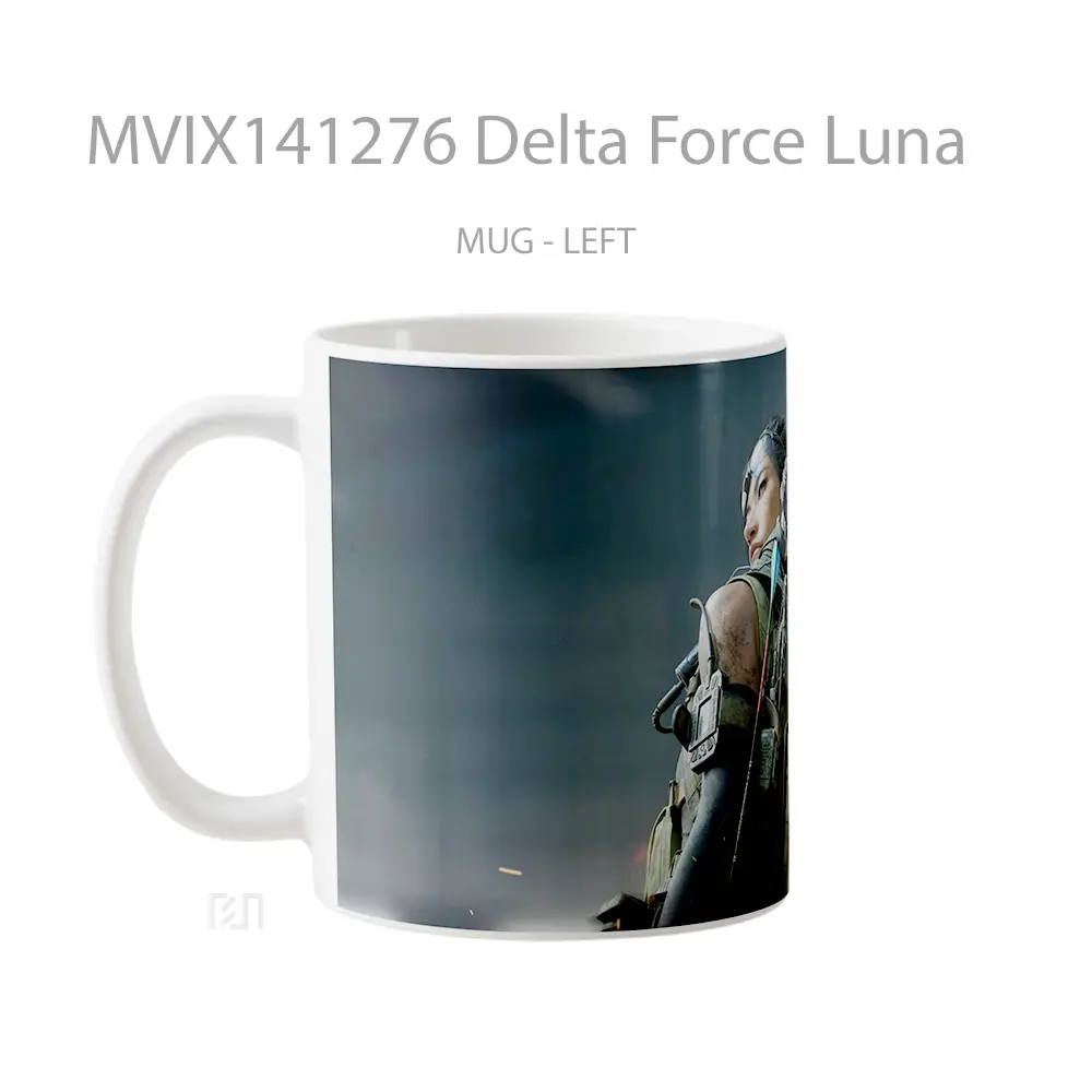 Mug Delta Force Luna Gelas Keramik Unik - All-side / Desain