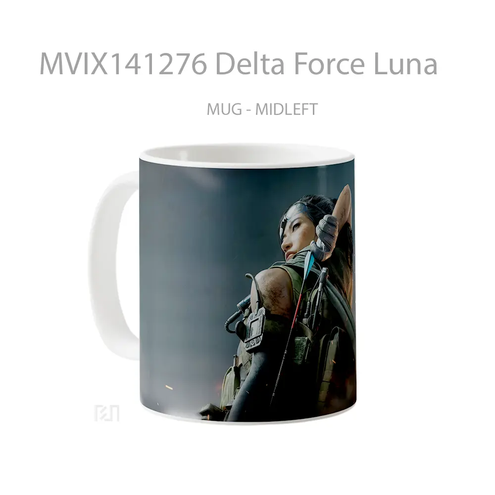 Mug Delta Force Luna Gelas Keramik Unik - All-side / Desain