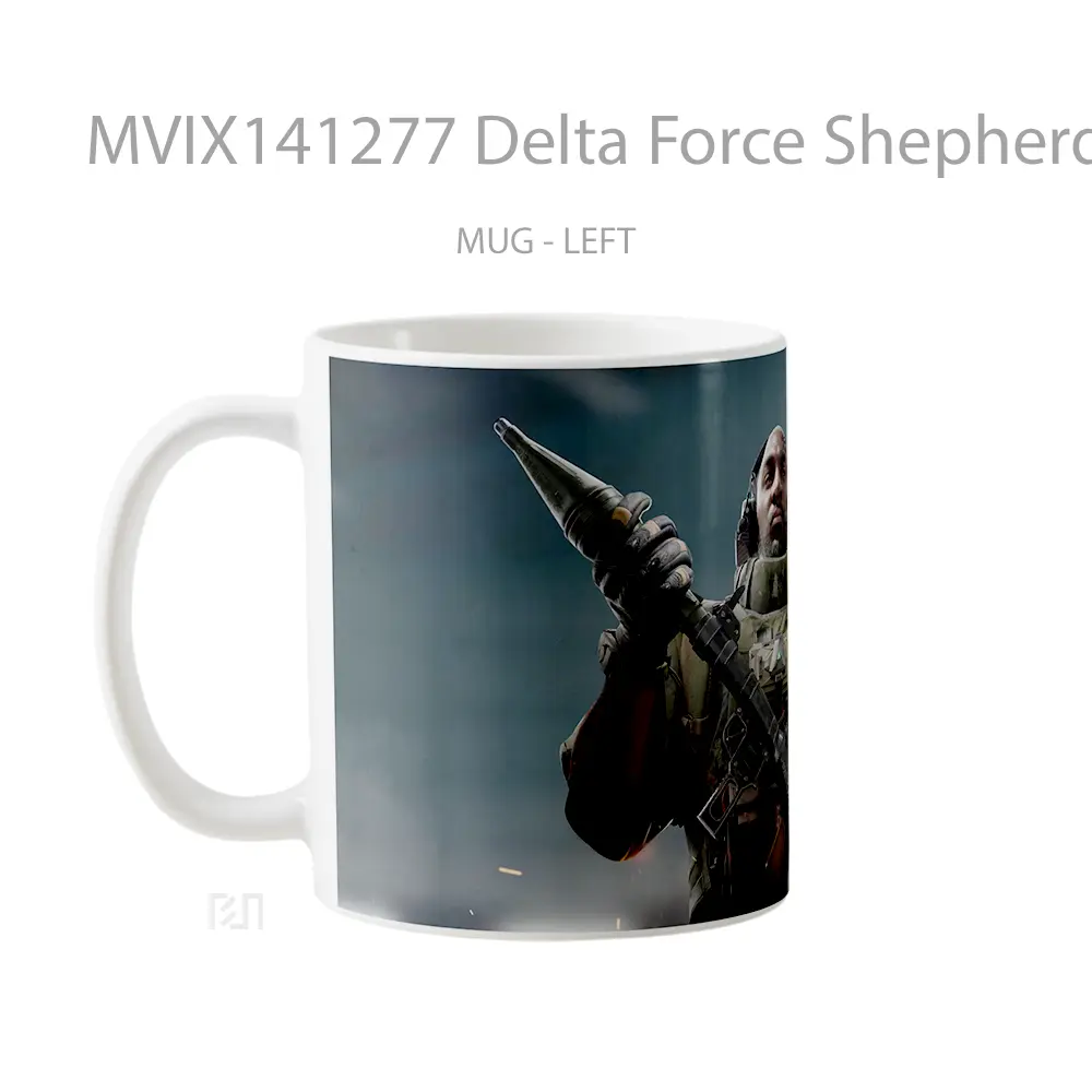 Mug Delta Force Shepherd Gelas Keramik Unik - All-side / Desain