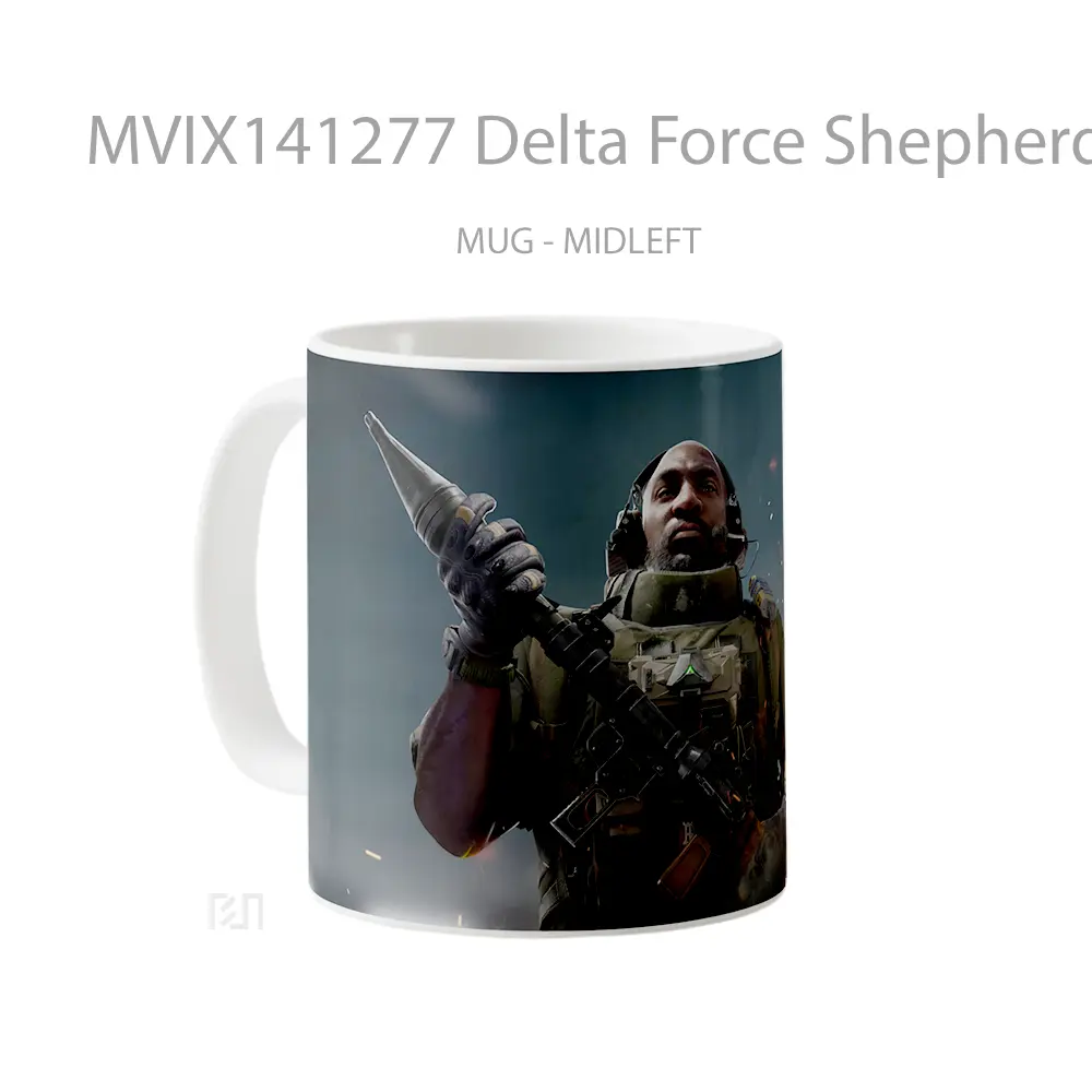 Mug Delta Force Shepherd Gelas Keramik Unik - All-side / Desain
