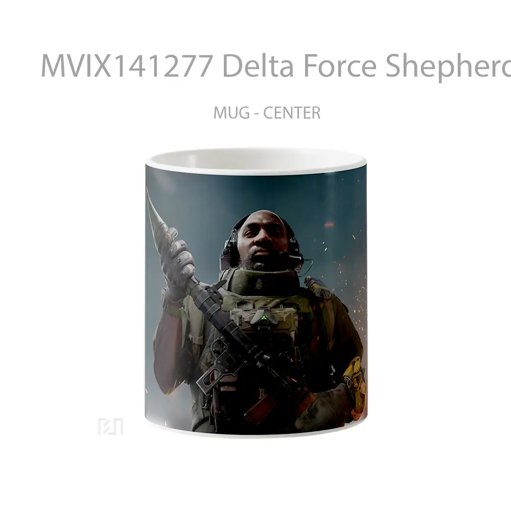 Mug Delta Force Shepherd Gelas Keramik Unik