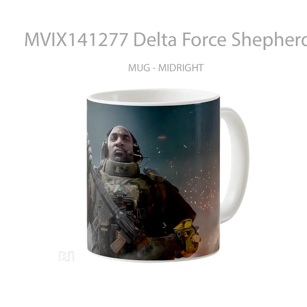 Mug Delta Force Shepherd Gelas Keramik Unik - All-side / Desain