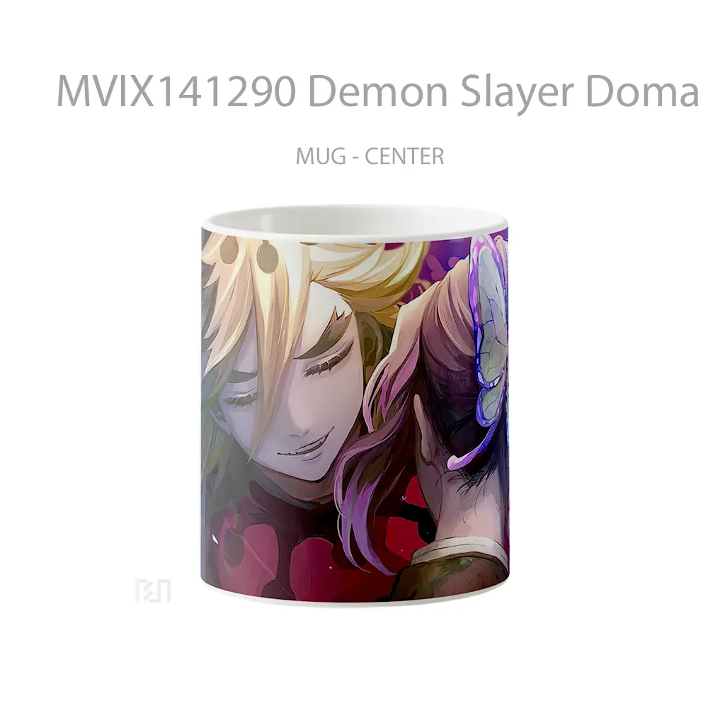 Mug Demon Slayer Doma Vs Shinobu Kocho Gelas Keramik Unik