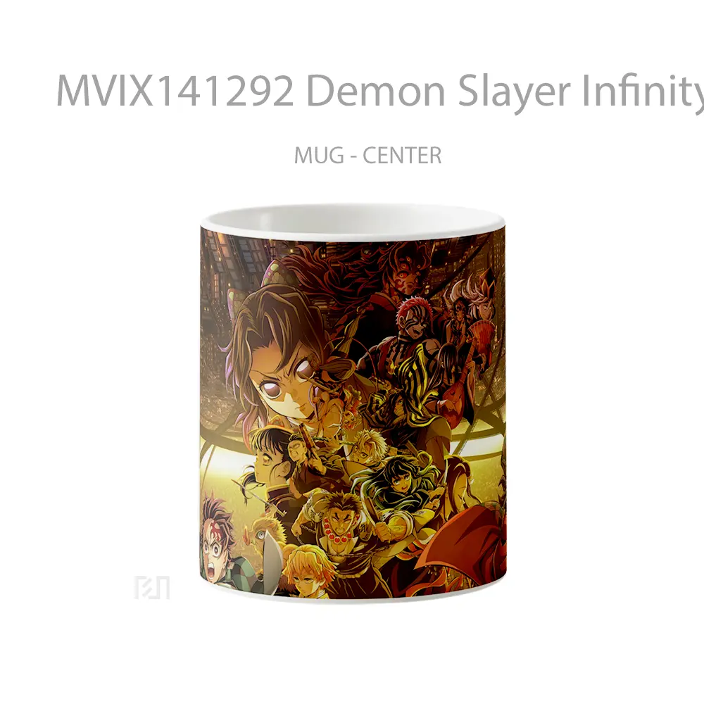 Mug Demon Slayer Infinity Castle Movie Characters Gelas Keramik Unik