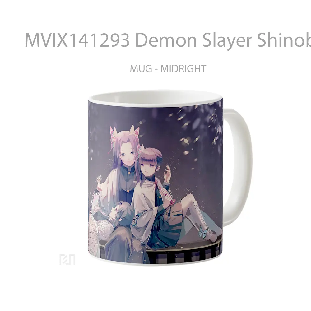 Mug Demon Slayer Shinobu Kanae Kanao Gelas Keramik Unik - All-side / Desain