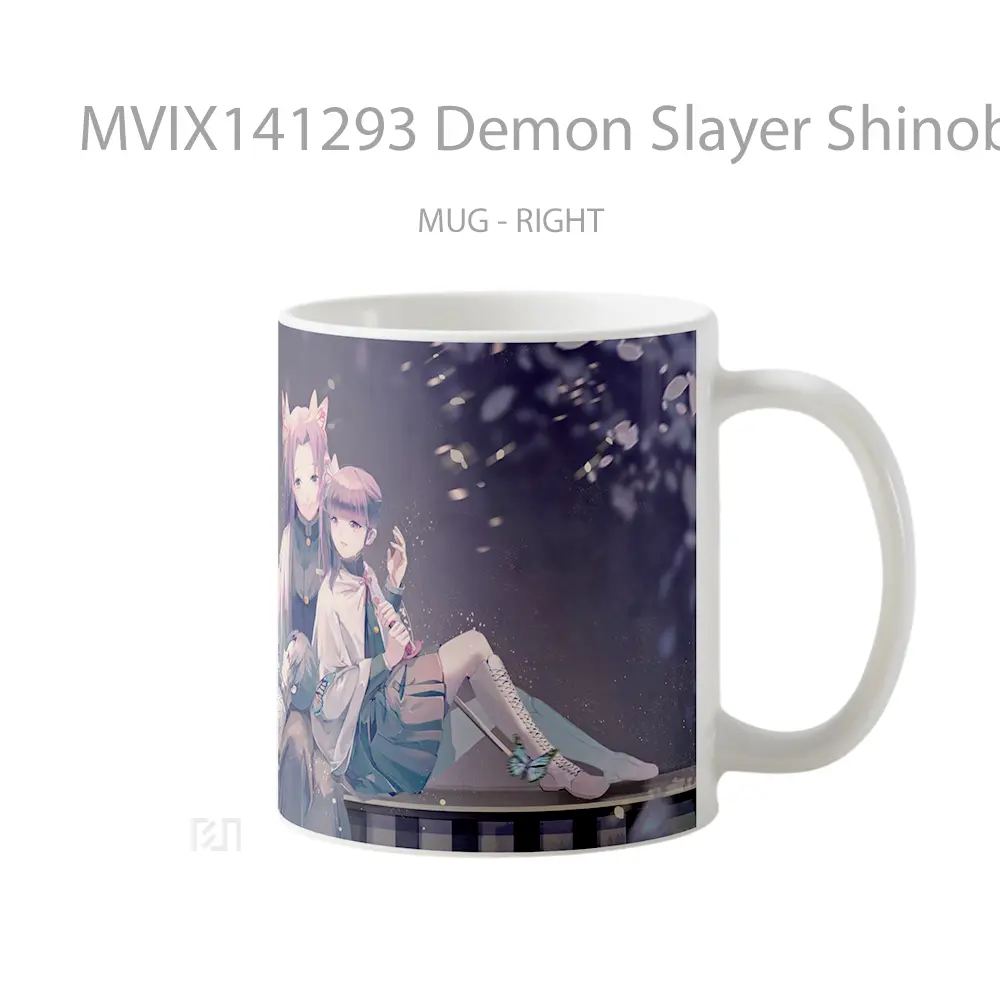 Mug Demon Slayer Shinobu Kanae Kanao Gelas Keramik Unik - All-side / Desain