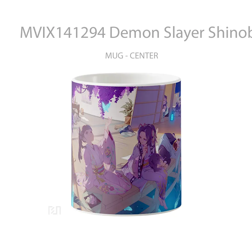 Mug Demon Slayer Shinobu Kanae Kanao Gelas Keramik Unik