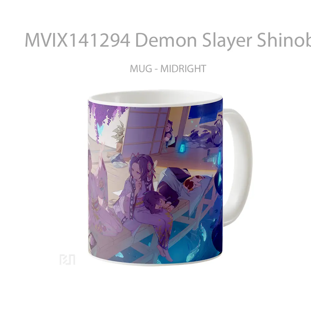 Mug Demon Slayer Shinobu Kanae Kanao Gelas Keramik Unik - All-side / Desain