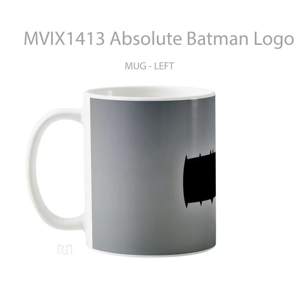 Mug Absolute Batman Logo Gelas Superhero - All-side / Desain