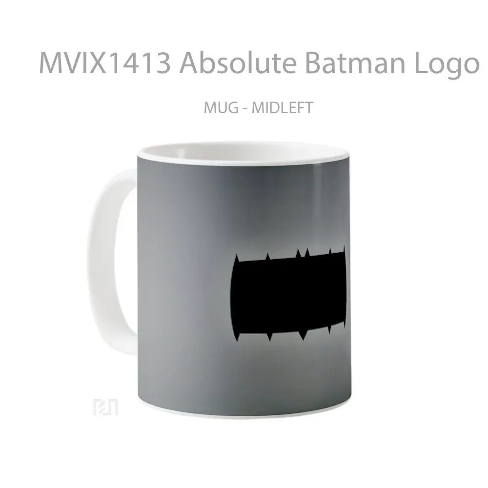 Mug Absolute Batman Logo Gelas Superhero - All-side / Desain